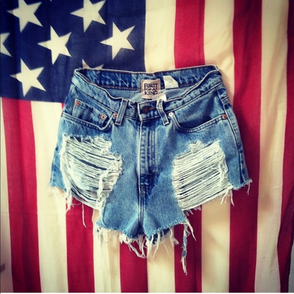 LF Pants - New! LF/Furst of a kind high waist/Destroyed NWT